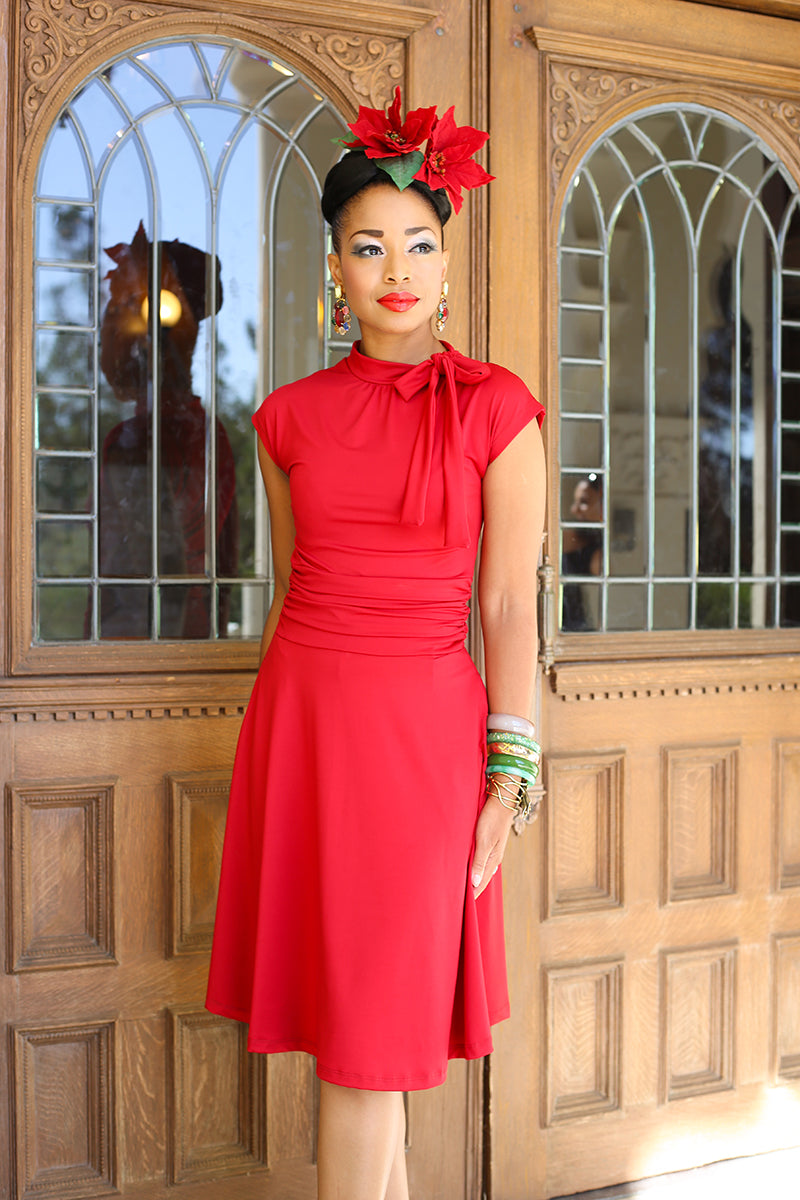 Bombshell Dress in Red - 4X only