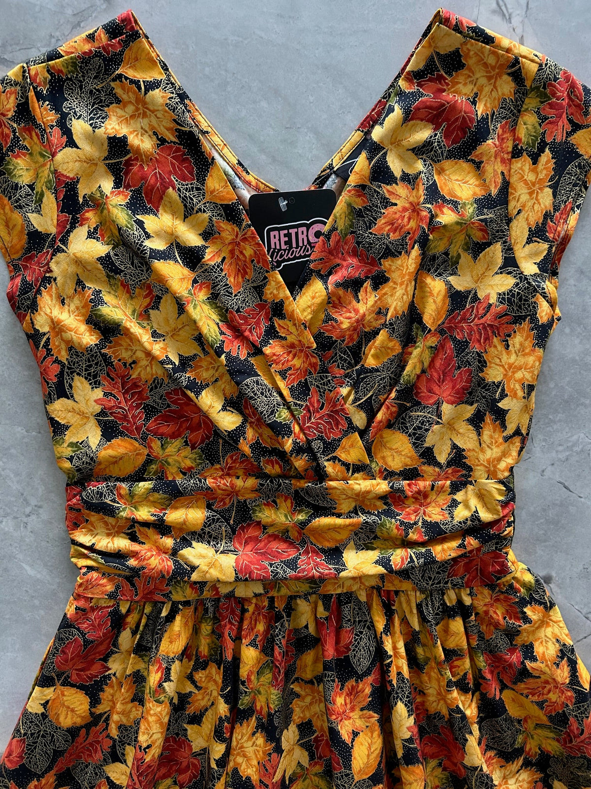 Leaves Greta Dress - Medium only, 1 left!