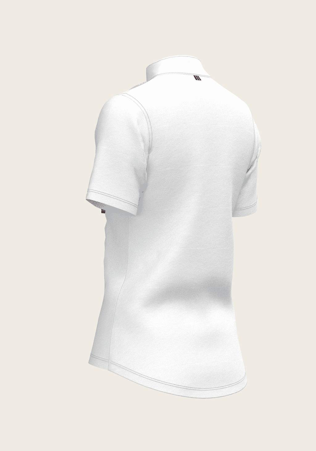 Short Pleated Short Sleeve Show Shirt