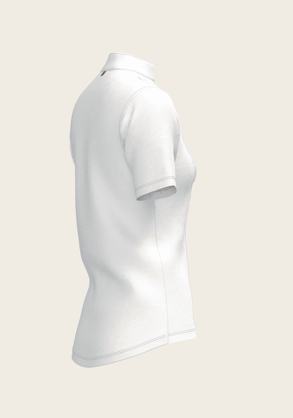 Short Pleated Short Sleeve Show Shirt