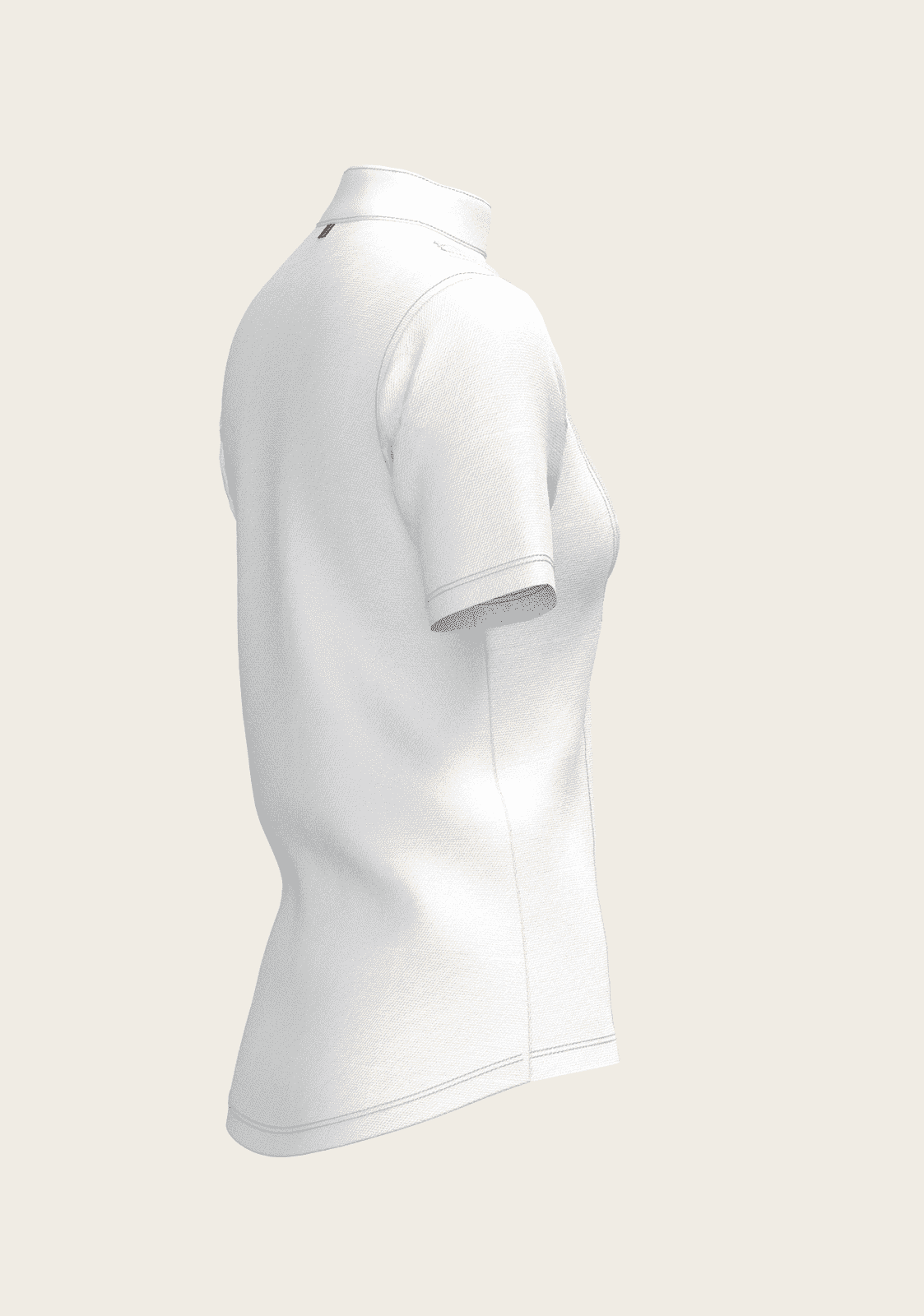 Short Pleated Short Sleeve Show Shirt