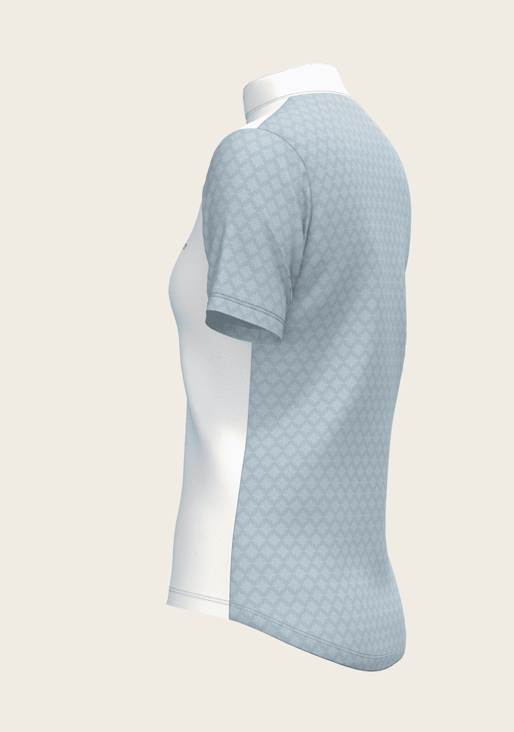 Sky Blue Short Sleeve Show Shirt