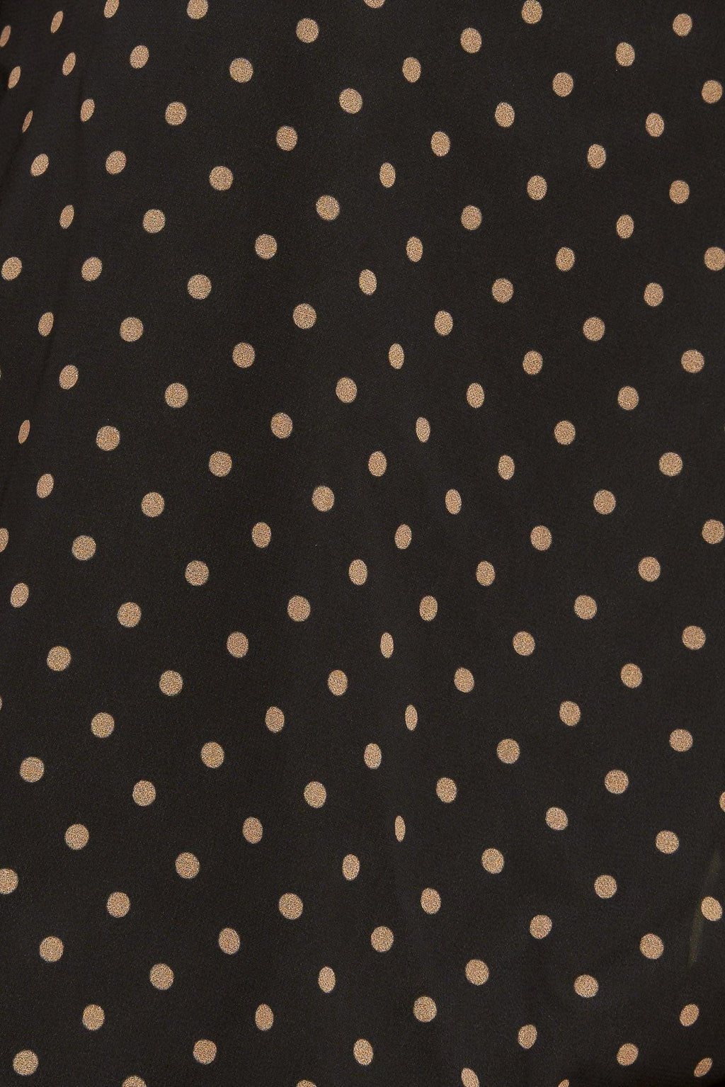 MIDNIGHT DOT CHIC WOVEN TOP