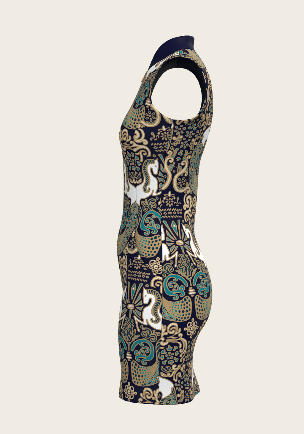 Mermaid Horses Golf Dress