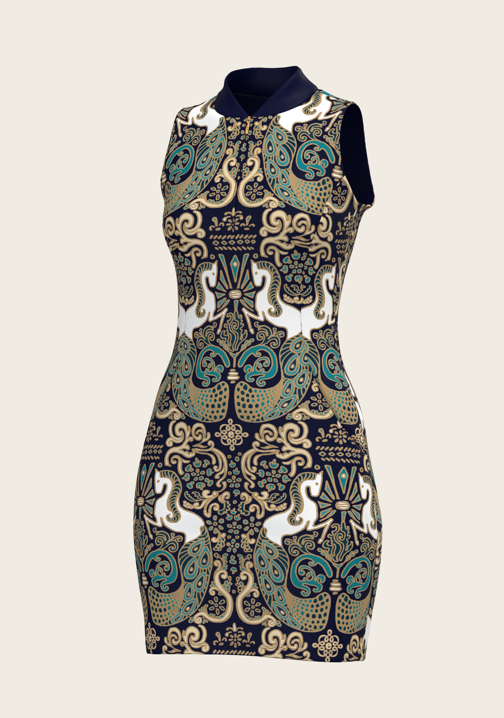 Mermaid Horses Golf Dress