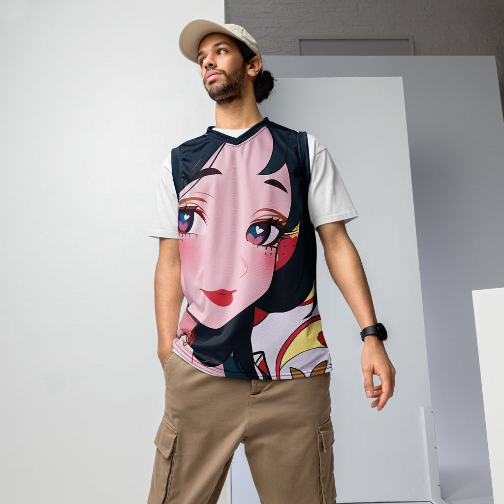 Deeply In Love Recycled Basketball Jersey