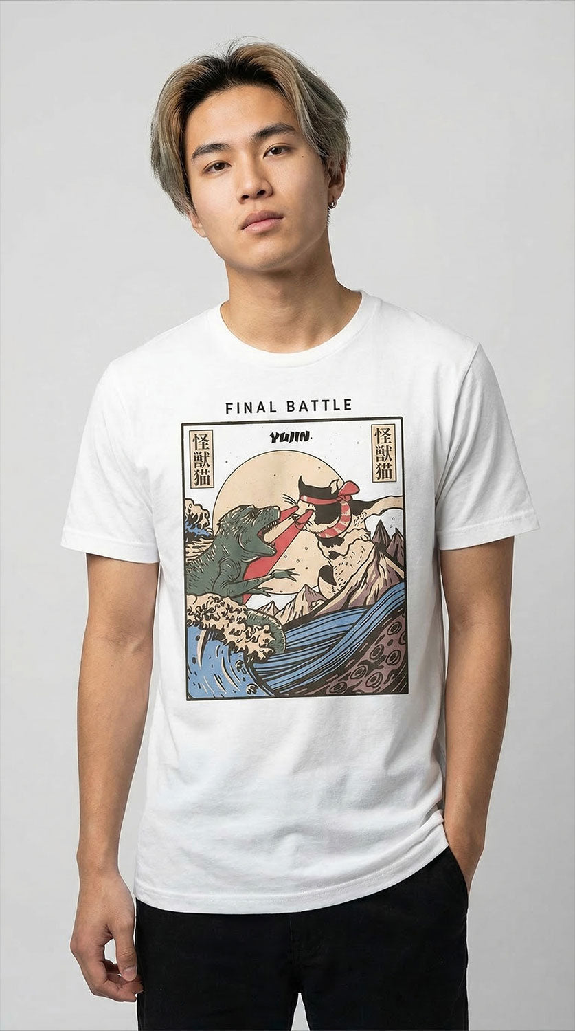 Cat Final Battle T-Shirt