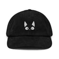 Amazed Cat Corduroy Hat