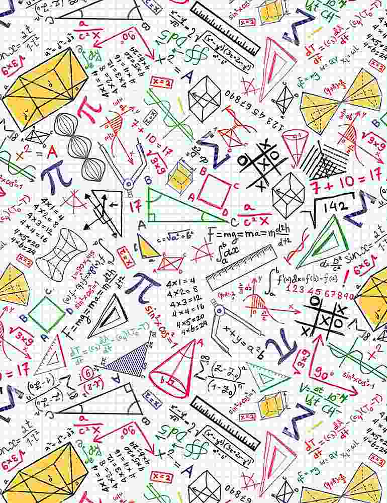 Math Rules Bow Top - 4X only, 1 left!