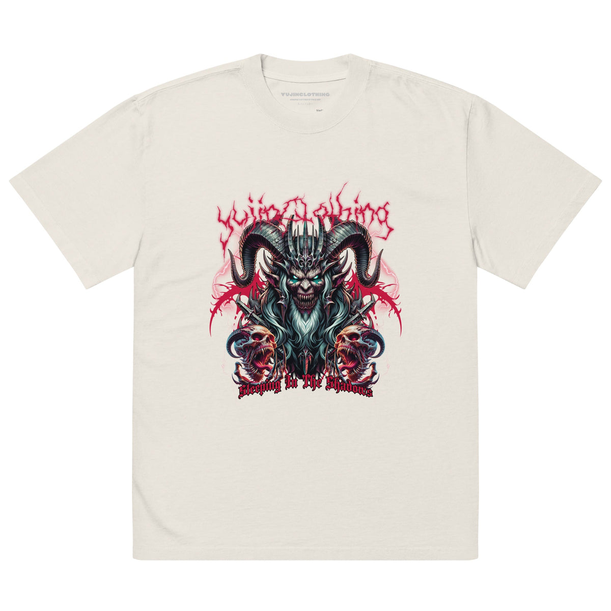 Darkness Oversized Faded T-Shirt