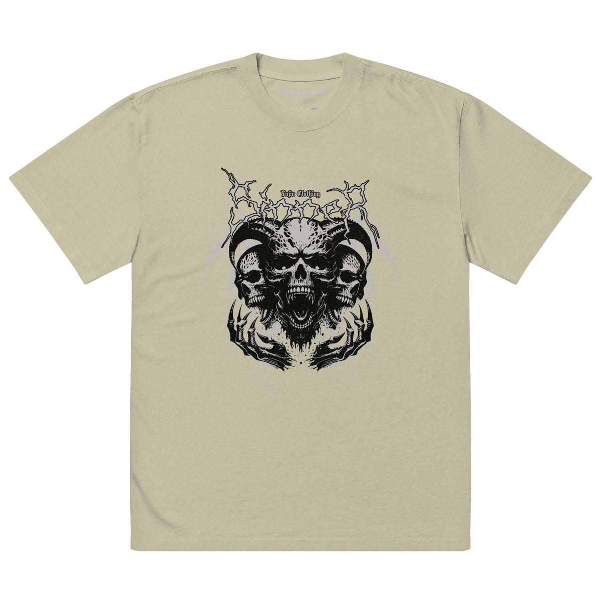 Sinner Oversized Faded T-Shirt