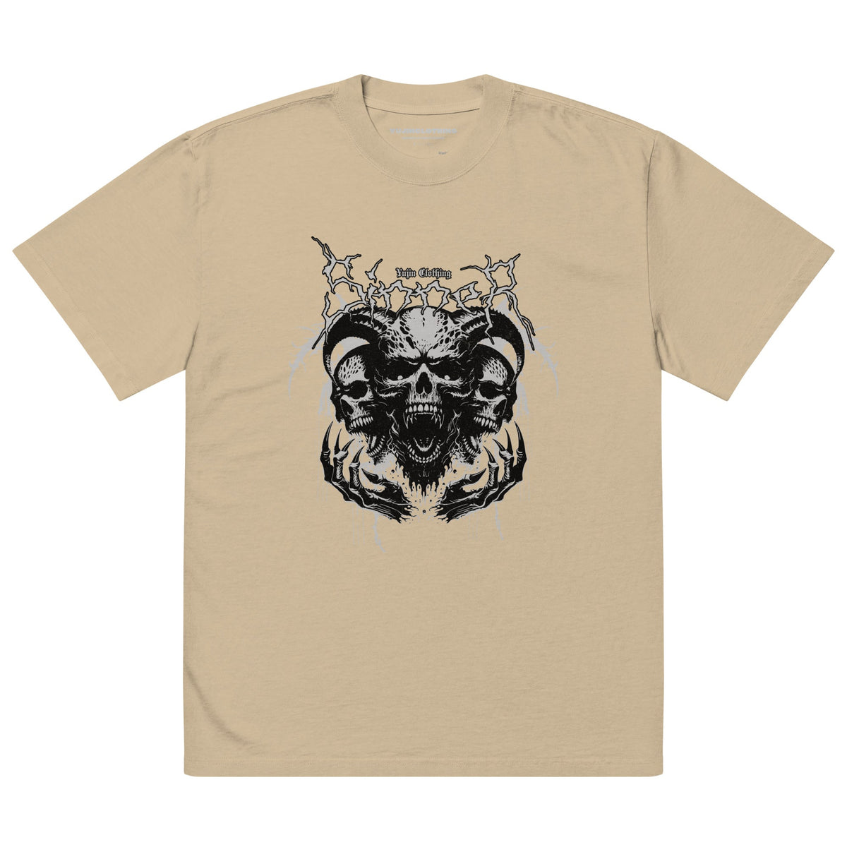 Sinner Oversized Faded T-Shirt