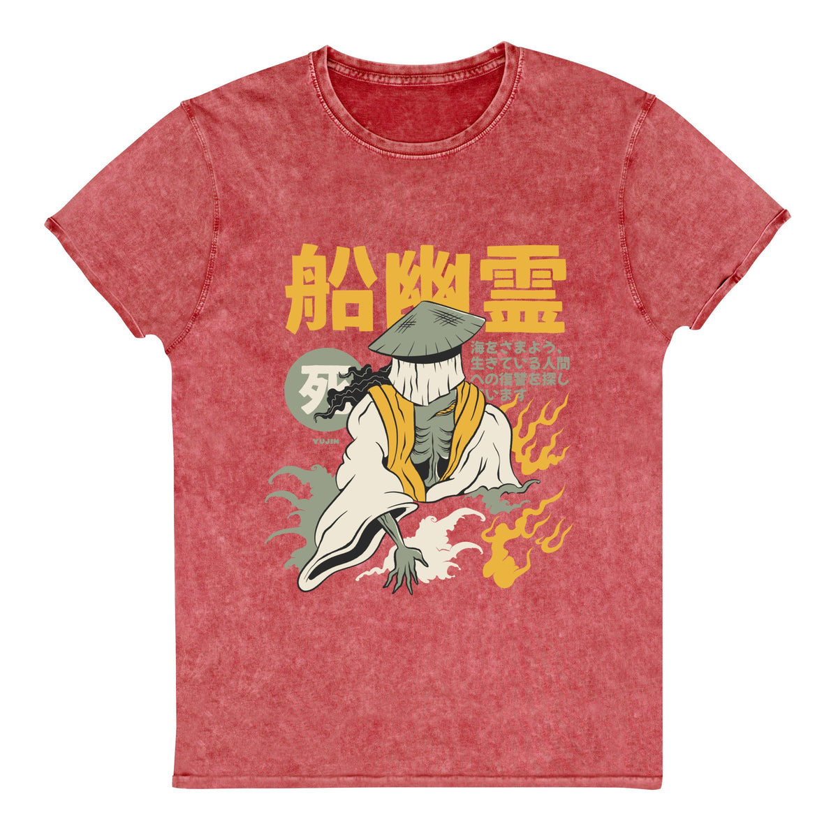 Yūrei Ghost Denim T-Shirt